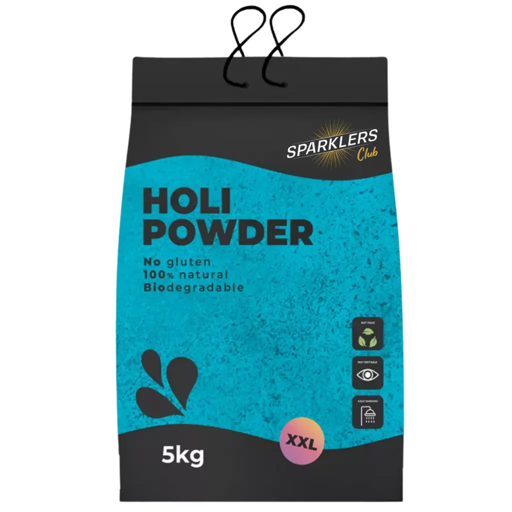Holi BLUE Powder – 5kg bag