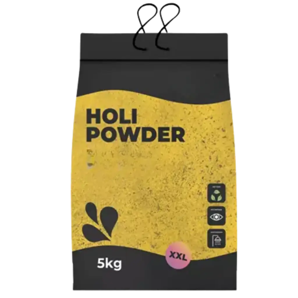 YELLOW Holi powder – 5kg bag