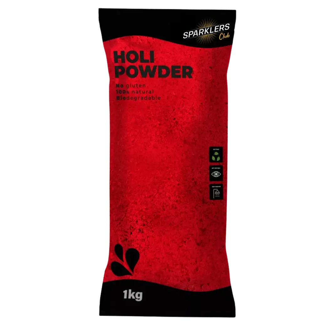 Red Holi Powder – 1kg bag