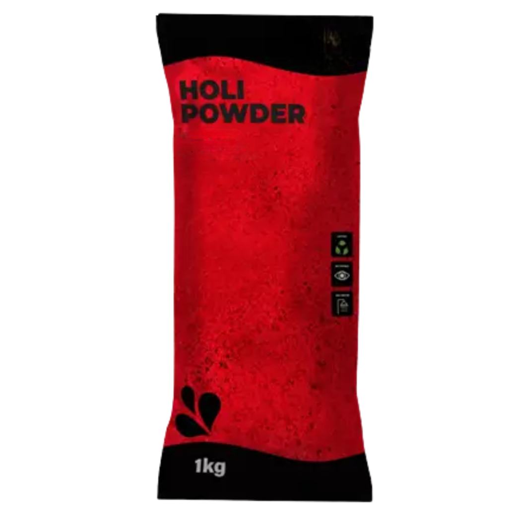 Red Holi Powder – 1kg bag
