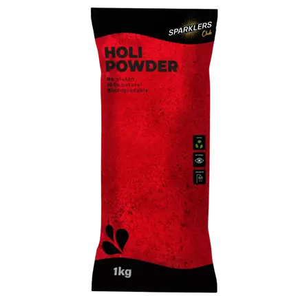 Red Holi Powder – 1kg bag