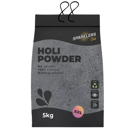 BLACK Holi Powder – 5kg bag