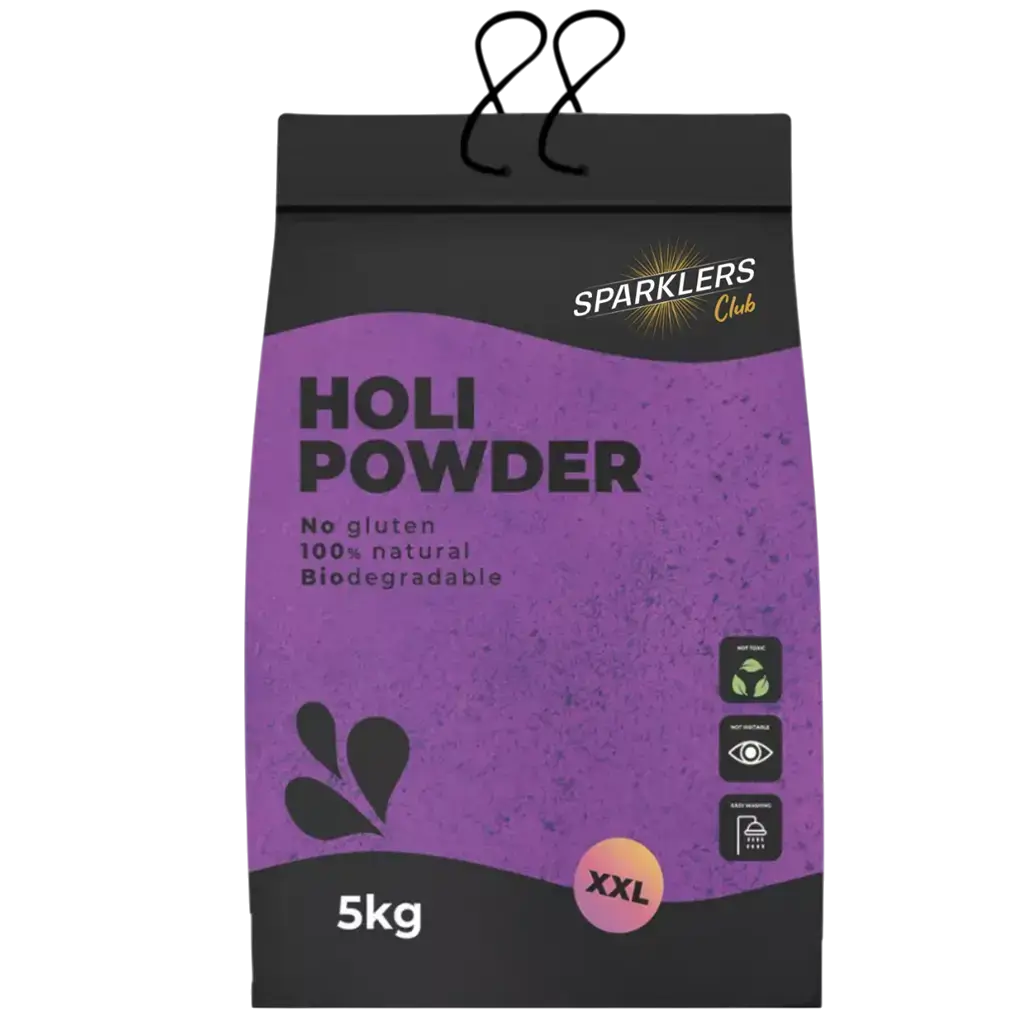 Holi Purple Powder – 5kg bag