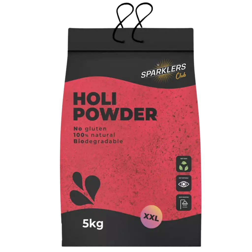 RED Holi powder – 5kg bag