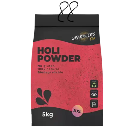 RED Holi powder – 5kg bag