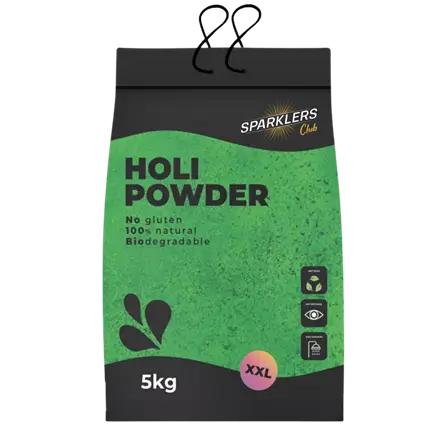 GREEN Holi Powder – 5kg bag