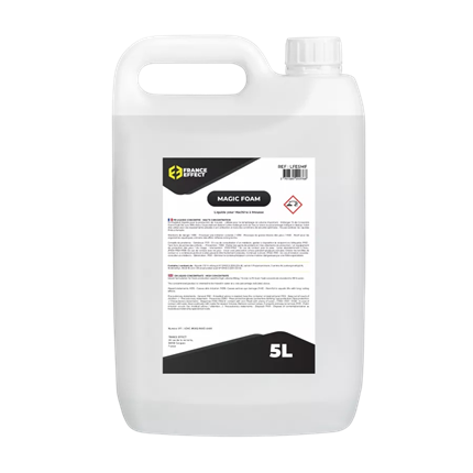 1% Hyper-Concentrated Foam Liquid for Foam Machines – Magic Foam® 5L