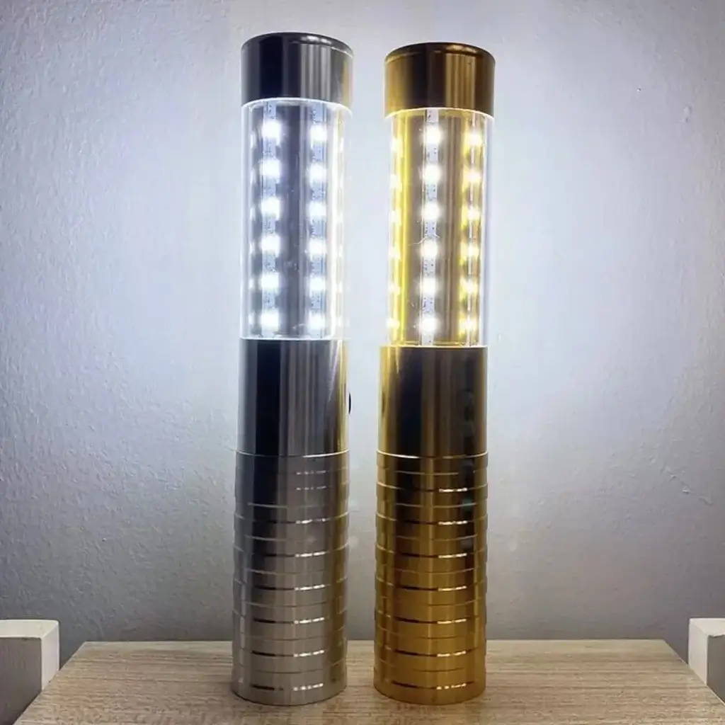 Set of 2 VIP GOLD LED BOTTLE STICKS