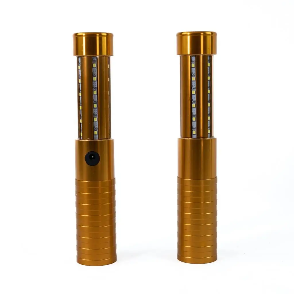 Set of 2 VIP GOLD LED BOTTLE STICKS
