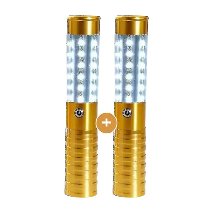 Set of 2 VIP GOLD LED BOTTLE STICKS