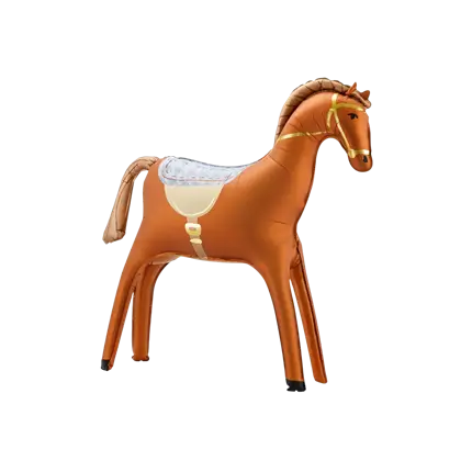 Giant Aluminium Horse Balloon 112 x 97 cm – Birthday Decorations