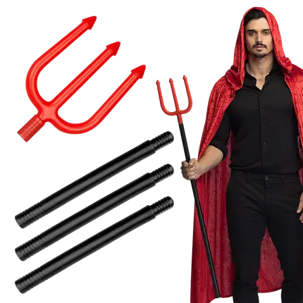Devil’s Trident 112 cm – Halloween Costume Accessory