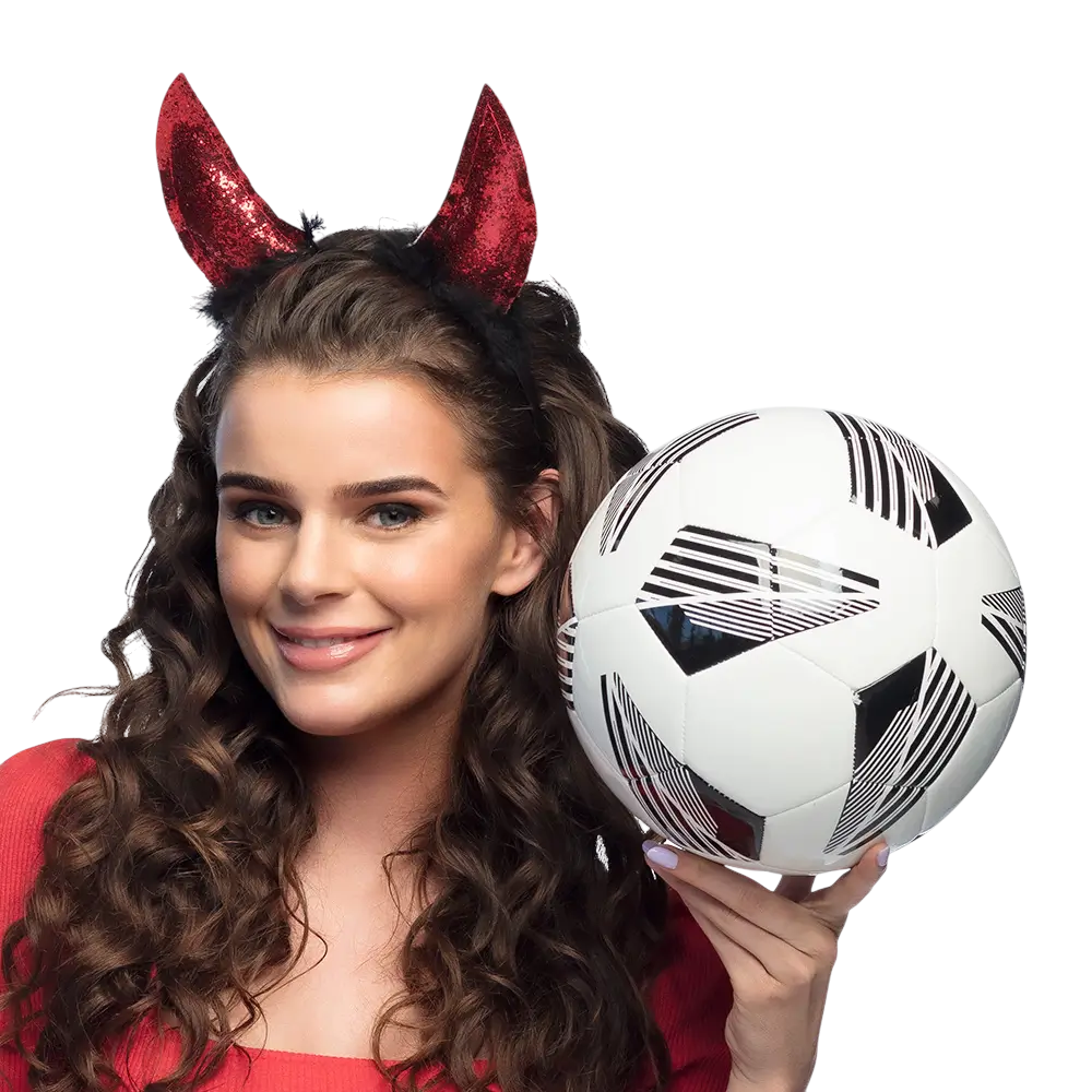 Red Devil Headband – Devil’s Horns Halloween