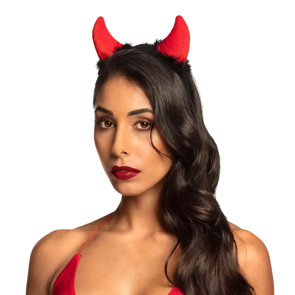 Devil’s Horns Headband – Halloween Accessory