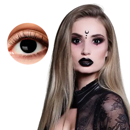 Black Witch Contact Lenses – Halloween Contact Lenses