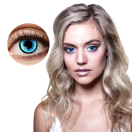 Light Blue Angel Contact Lenses – Fancy Contact Lenses