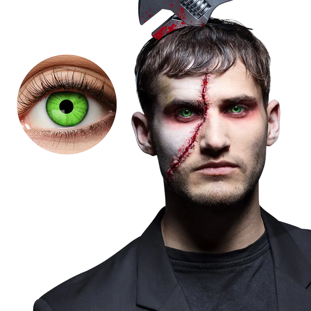 Zombie Green Contact Lenses – Halloween Contact Lenses