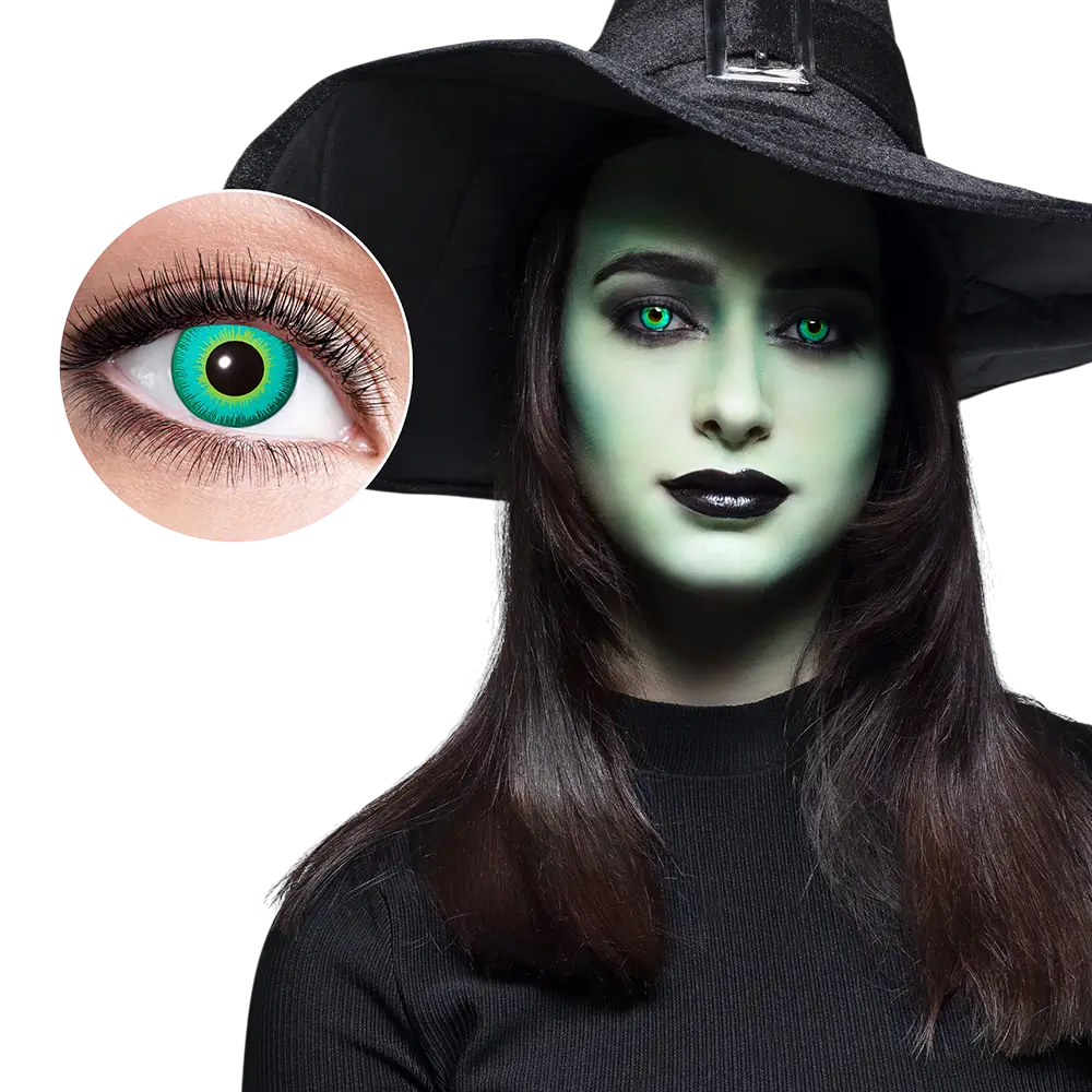 Green Witch Contact Lenses – Halloween Contact Lenses