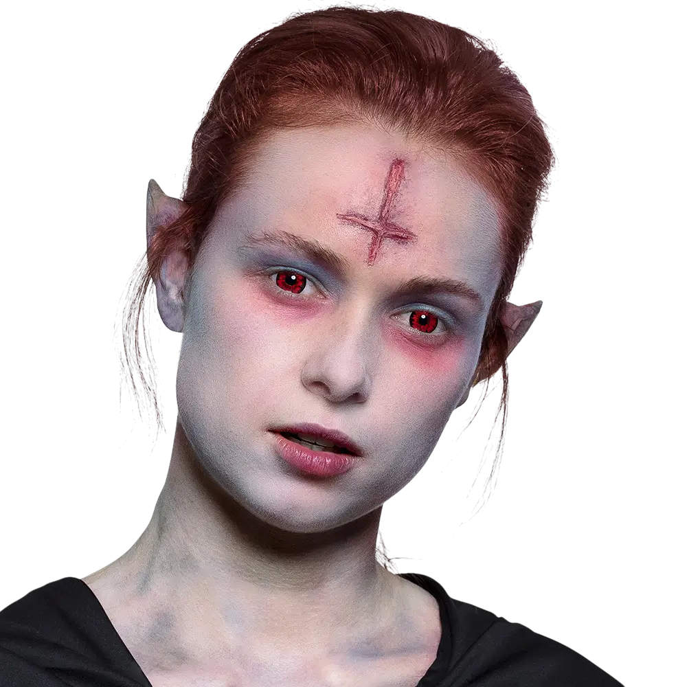 Vampire Red Contact Lenses – Halloween Contact Lenses