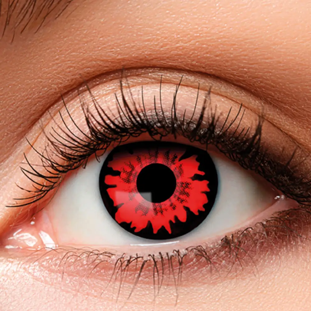 Vampire Red Contact Lenses – Halloween Contact Lenses