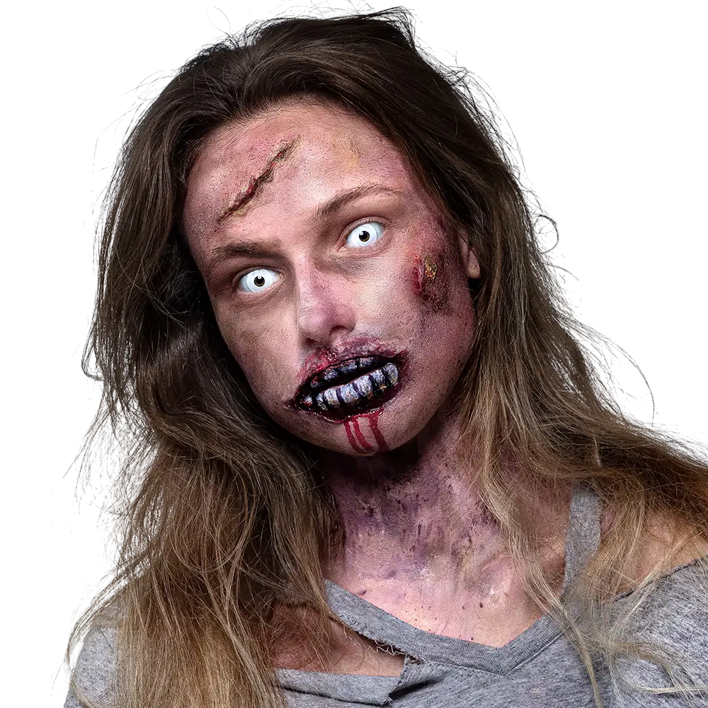 Zombie White Eye Lenses – Halloween Lenses