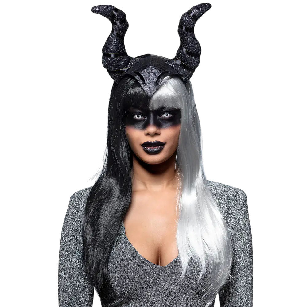 White Contact Lenses with Black Outline – Halloween Contact Lenses