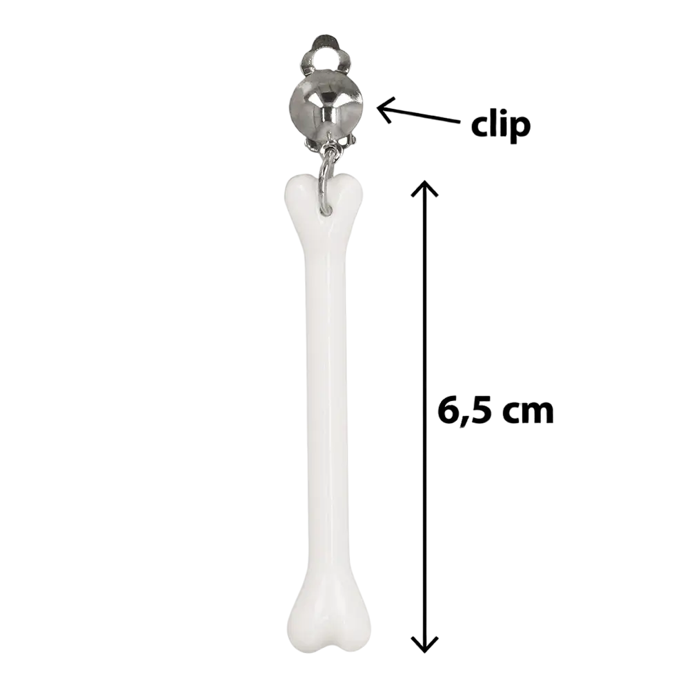 Bone Dangle Earrings – Cave Woman