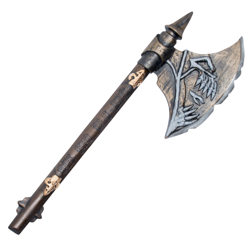 68 cm Skull Axe – Halloween Prop