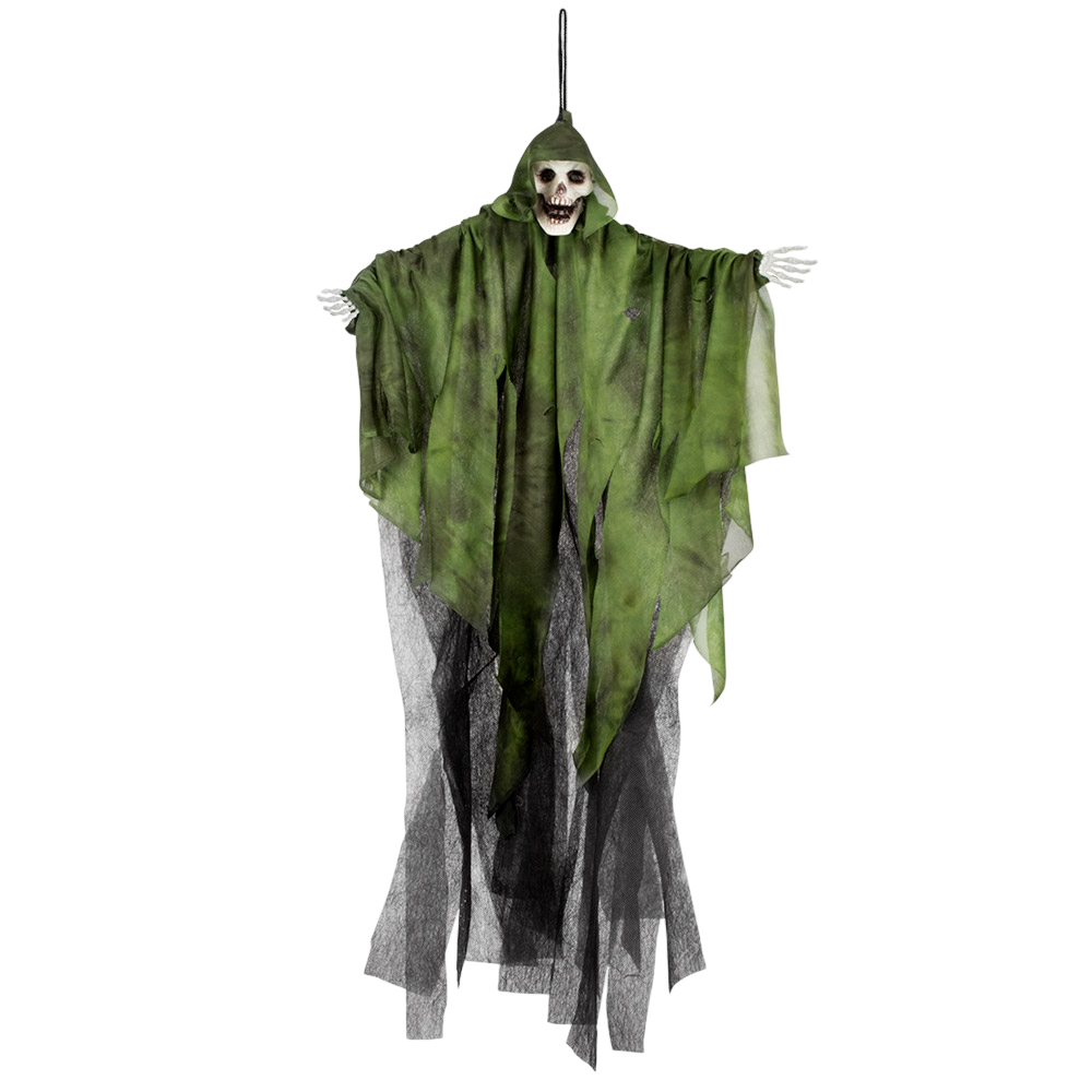 65 cm Hanging Skull Ghost – Halloween Decoration