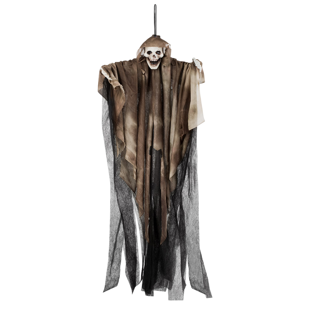 65 cm Hanging Skull Ghost – Halloween Decoration