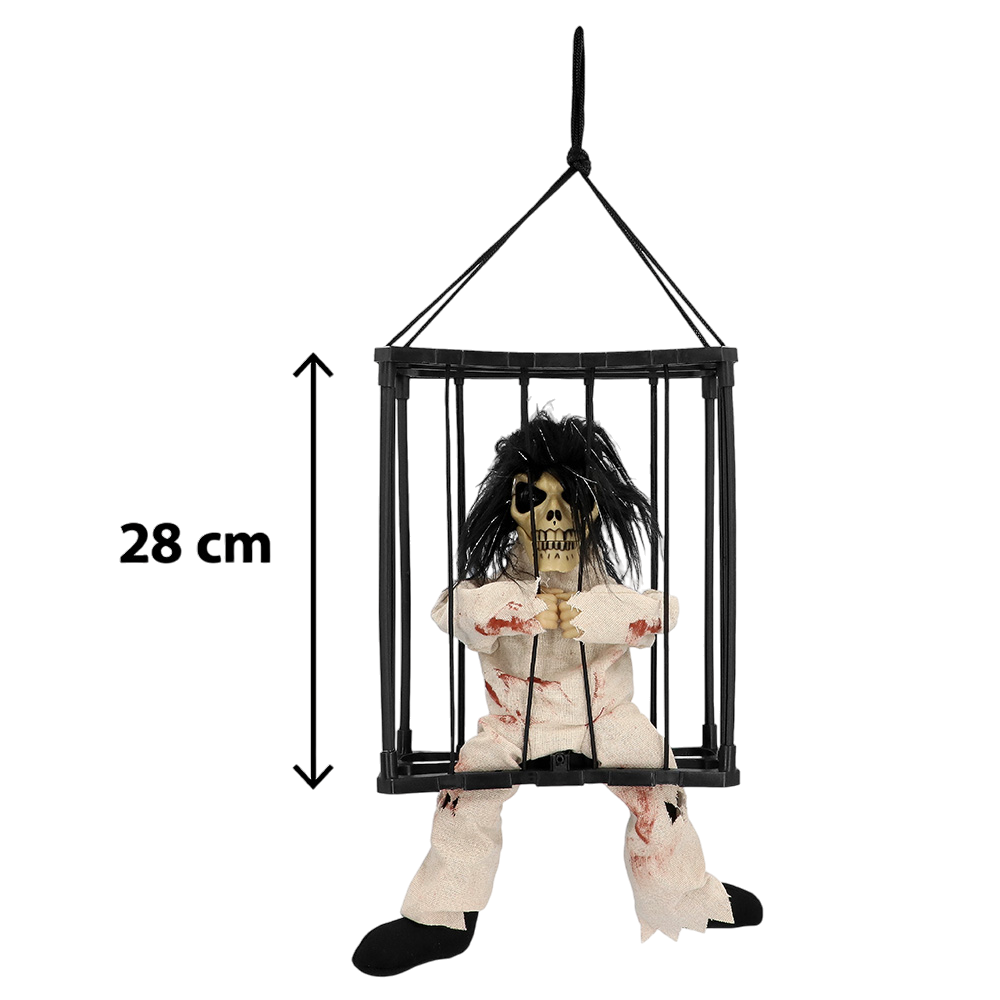 Hanging Ghost Decoration 28 x 23 x 9.5 cm – Halloween Decoration