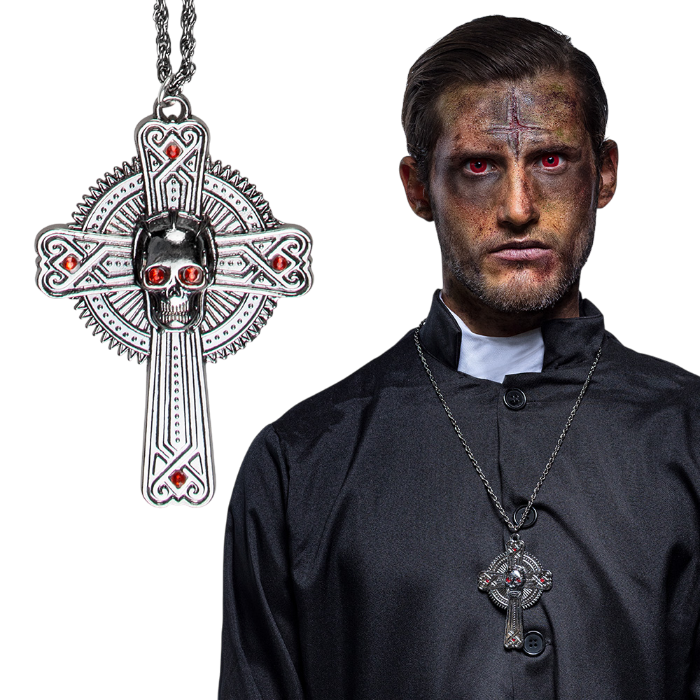Skull and Bones Necklace – Halloween Jewellery