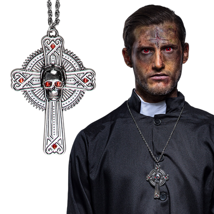 Skull and Bones Necklace – Halloween Jewellery