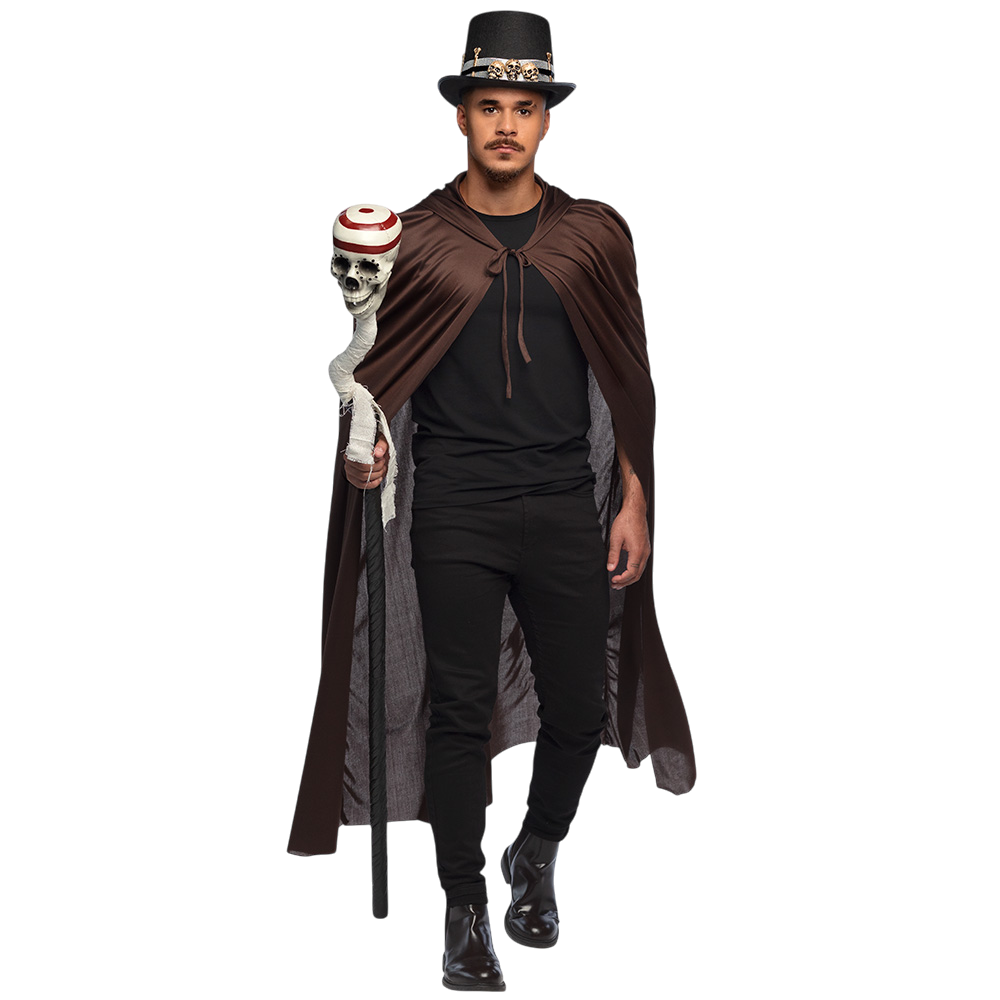 Halloween Skull Top Hat – Fancy Dress Costume