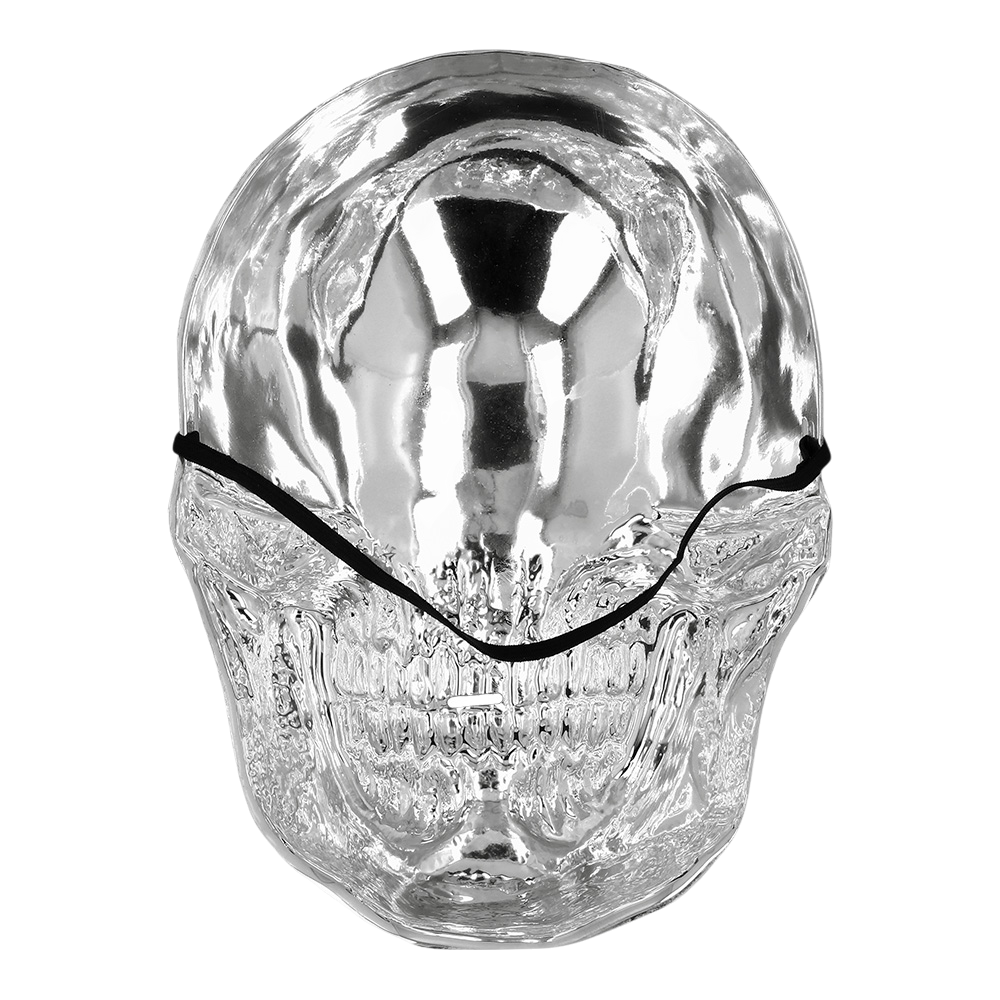 Mirrored Alien Skull Mask – Halloween Mask