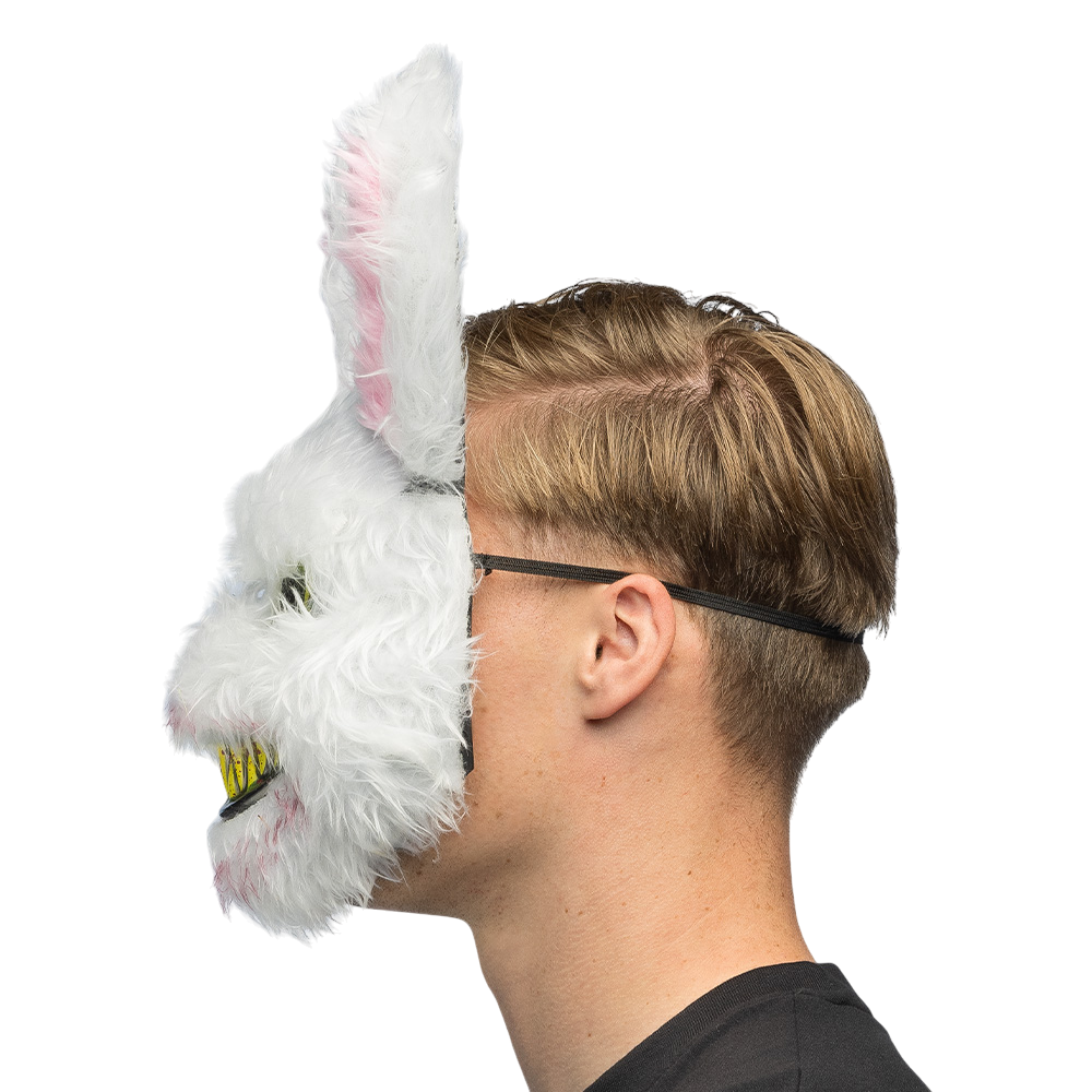 Plush Killer Rabbit Mask – Halloween