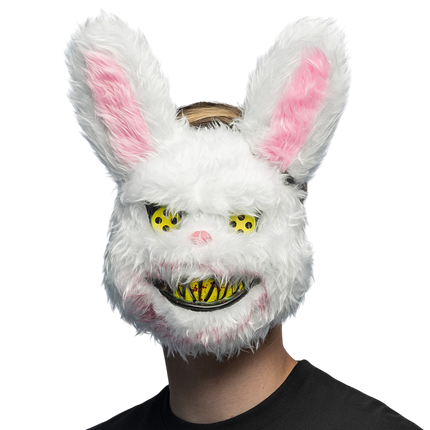Plush Killer Rabbit Mask – Halloween