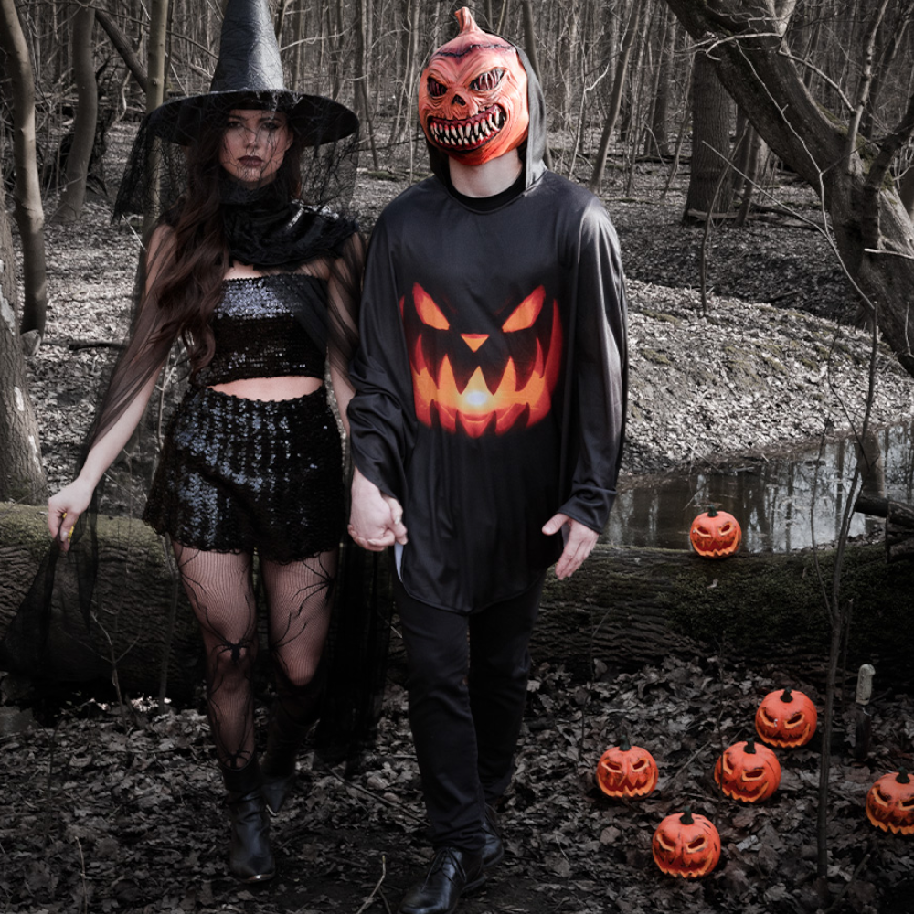 LED Halloween Pumpkin, Ø 16 cm – Decoration