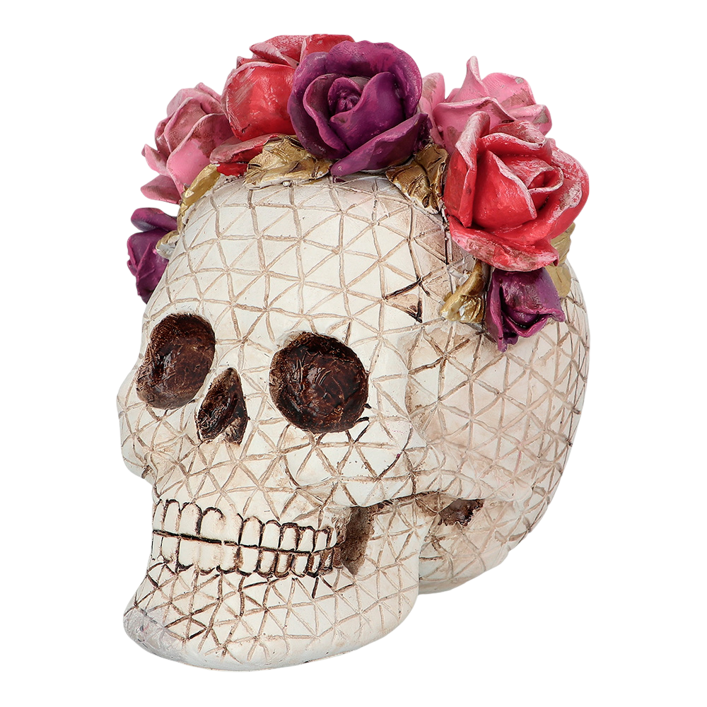 Dia de los Muertos Skull 15 x 14 x 15 cm – Halloween decoration