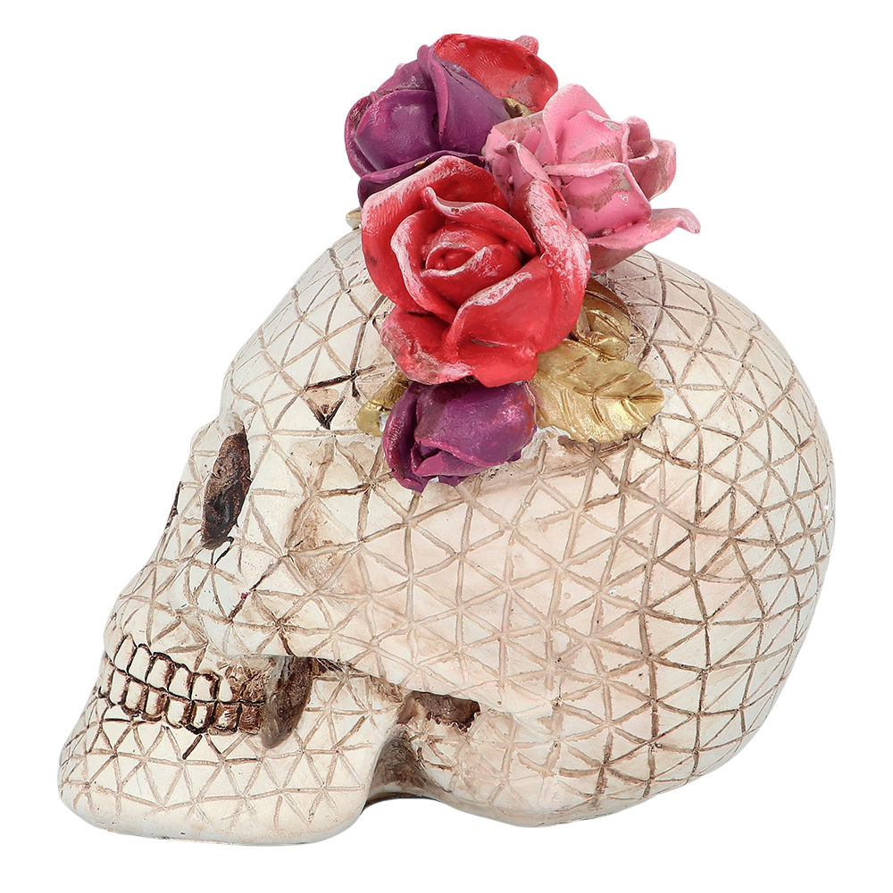 Dia de los Muertos Skull 15 x 14 x 15 cm – Halloween decoration