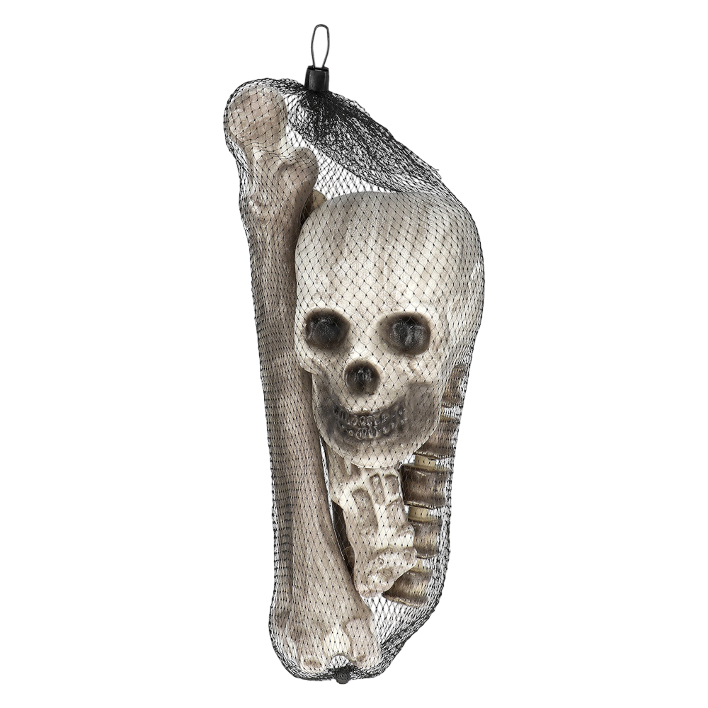 Set of 6 Skulls and Bones – Halloween Decorations
