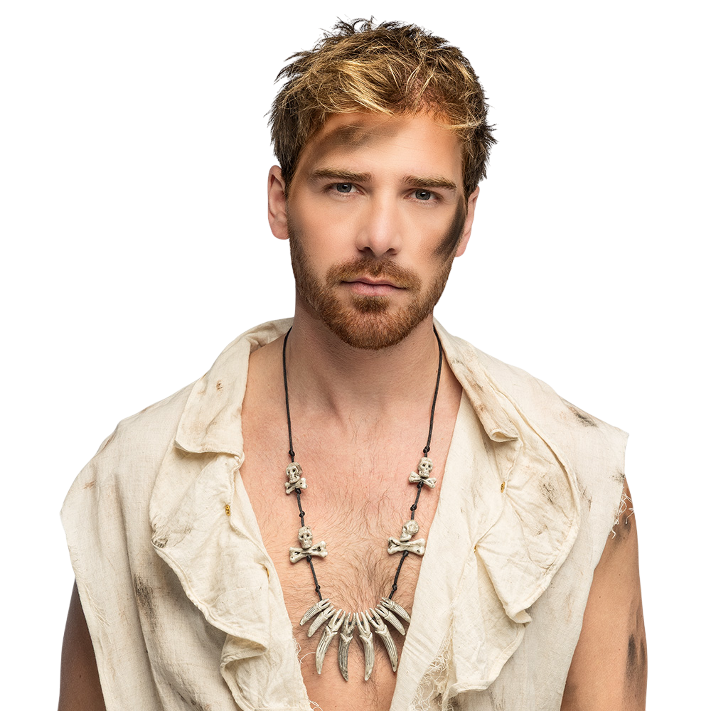 Skull Blade Necklace – Halloween Jewellery