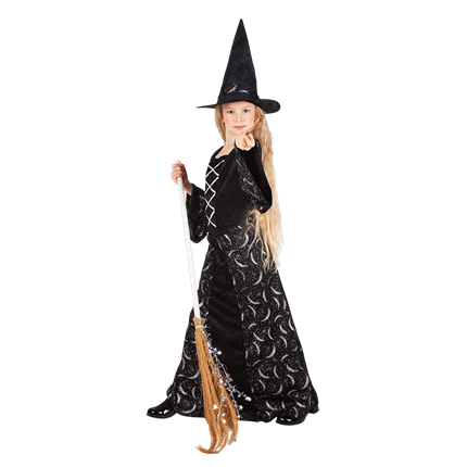 Witch Fancy Dress for Girls Aged 4–6 – Halloween Costume