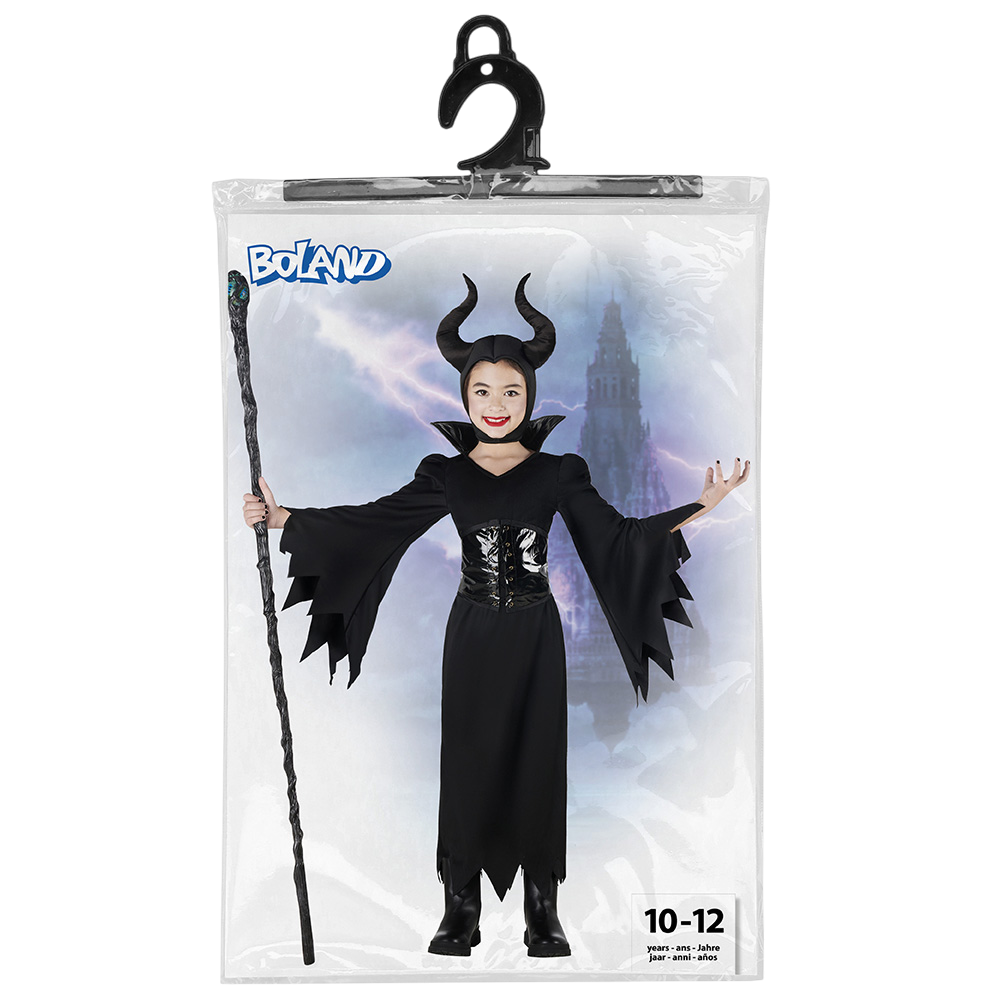 Evil Queen Costume for Girls Aged 10–12 – Halloween
