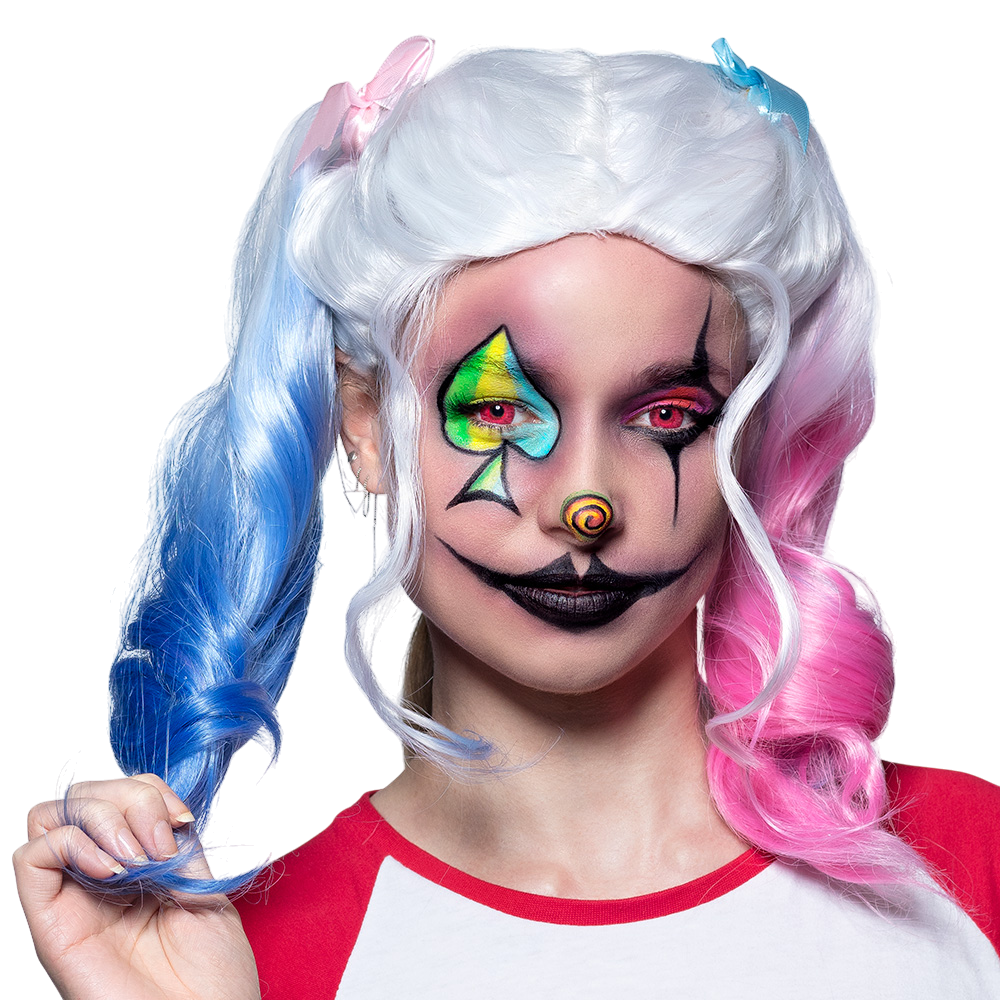 Evil Jester Wig – Halloween Fancy Dress
