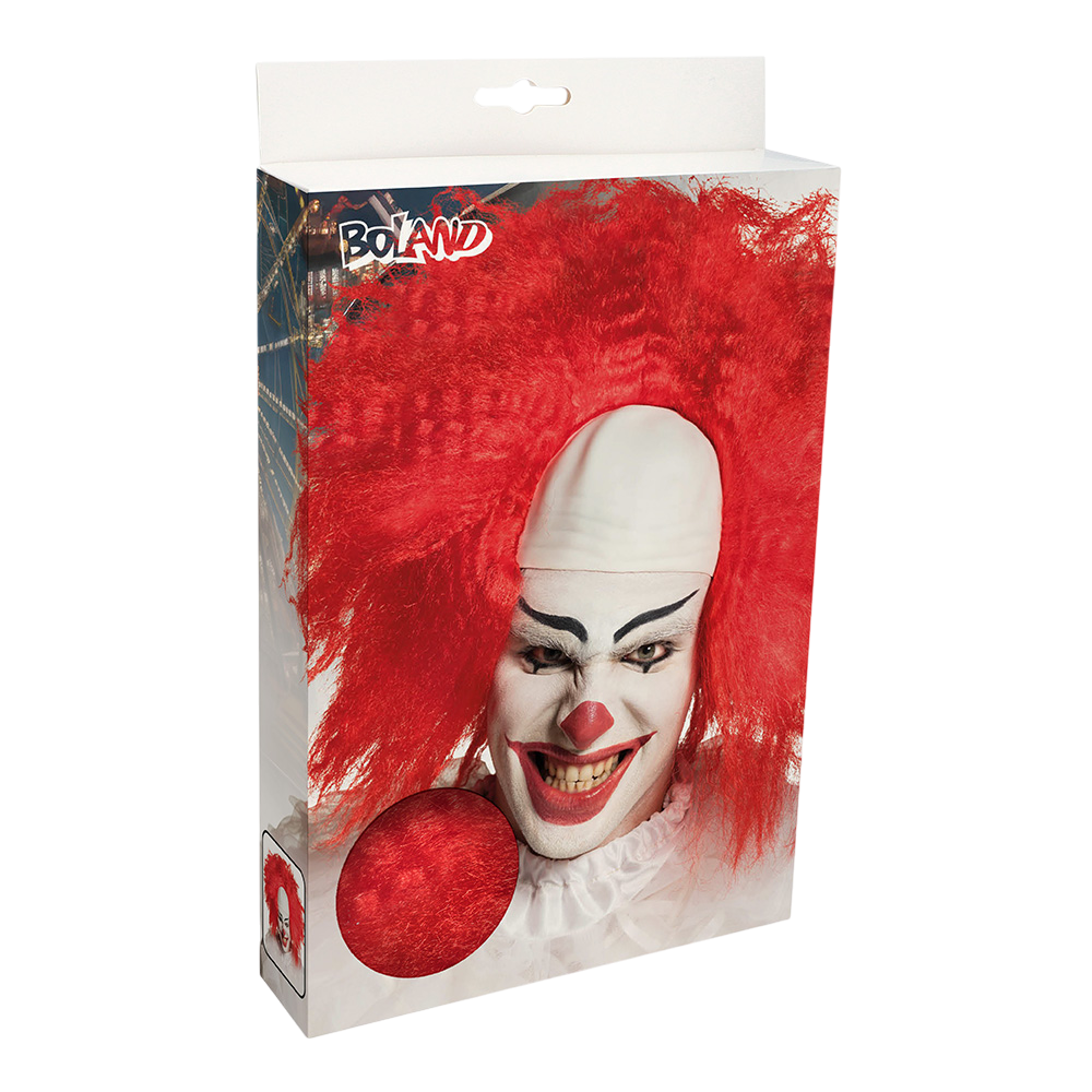 Horror Clown Wig – Halloween Fancy Dress