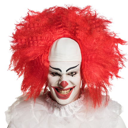 Horror Clown Wig – Halloween Fancy Dress