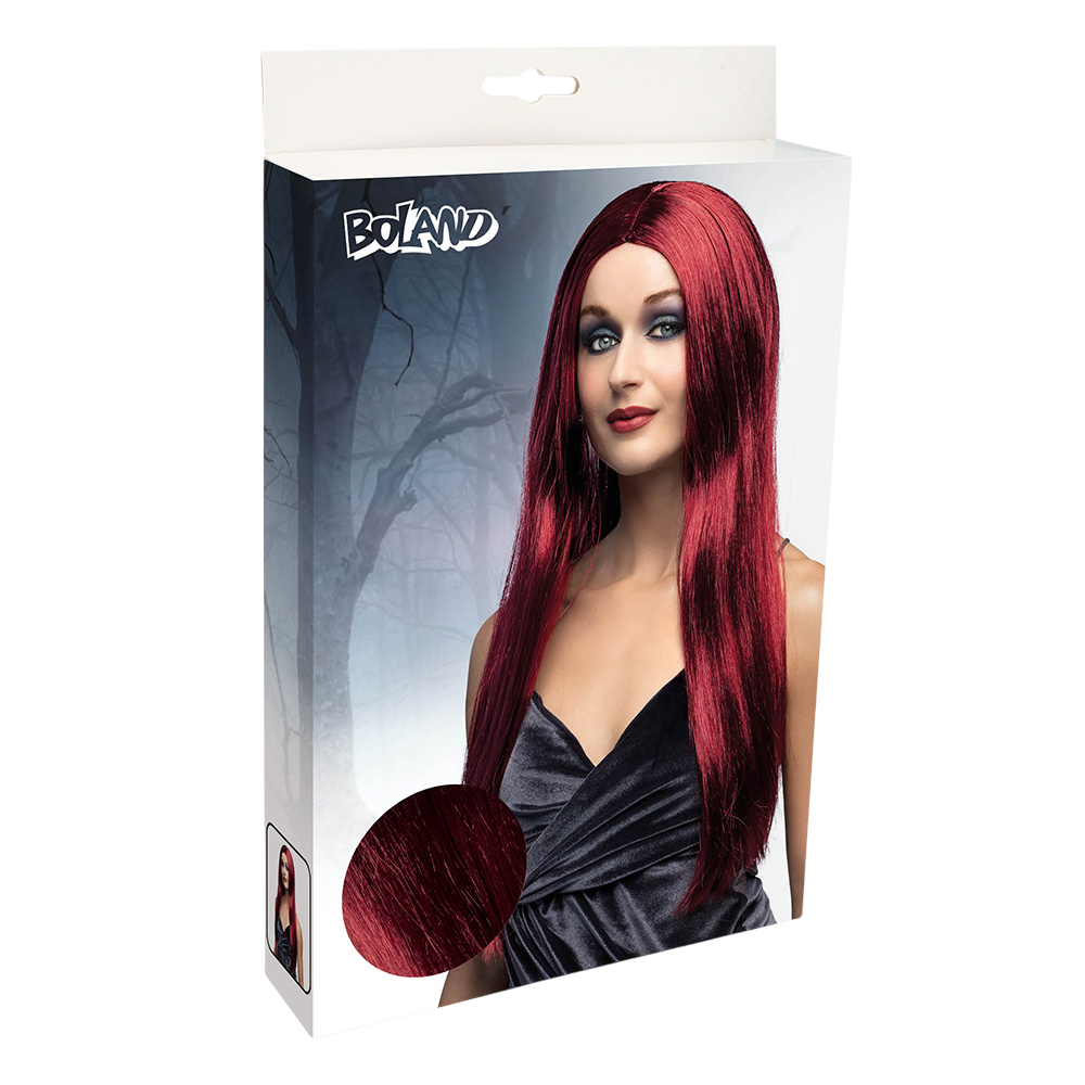 Mahogany Witch Wig – Halloween Costume