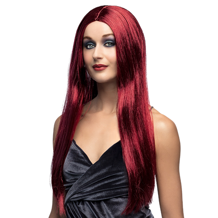 Mahogany Witch Wig – Halloween Costume