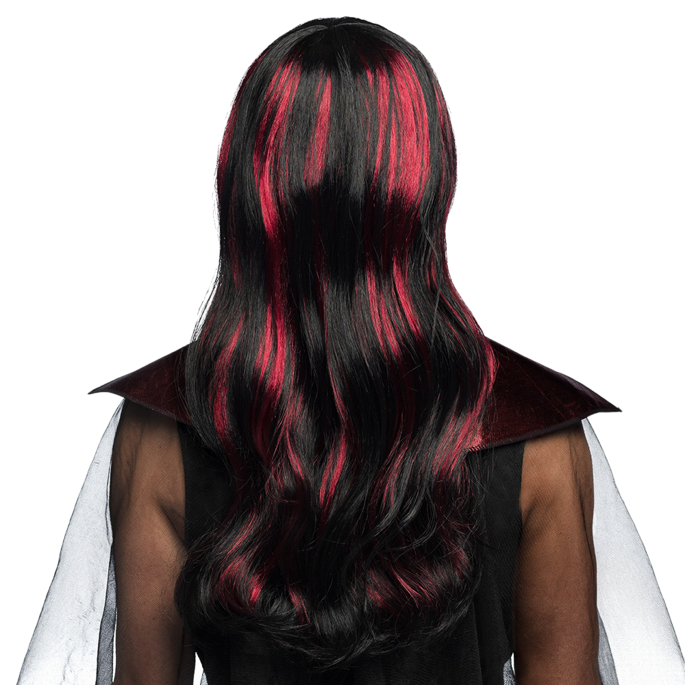 Vampire Wig with Strands – Halloween Costume